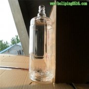 高白料高檔玻璃泡酒瓶